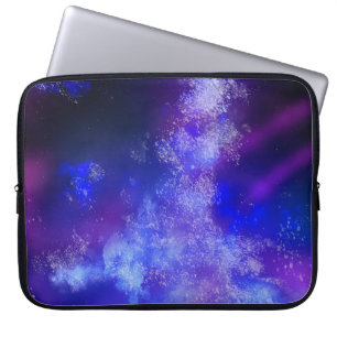 Bolsa de portátil de zafiro azul cielo nocturno