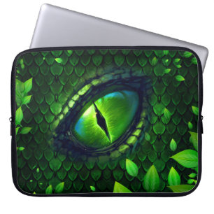 Bolsa de portátil Green Lizard Eye