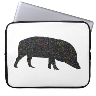 Bolsa de portátil Sparkly Pig