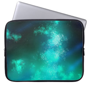 Bolsa de portátiles de esmeralda del cielo nocturn