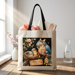 Bolsa de presupuesto negro regalo para mamá