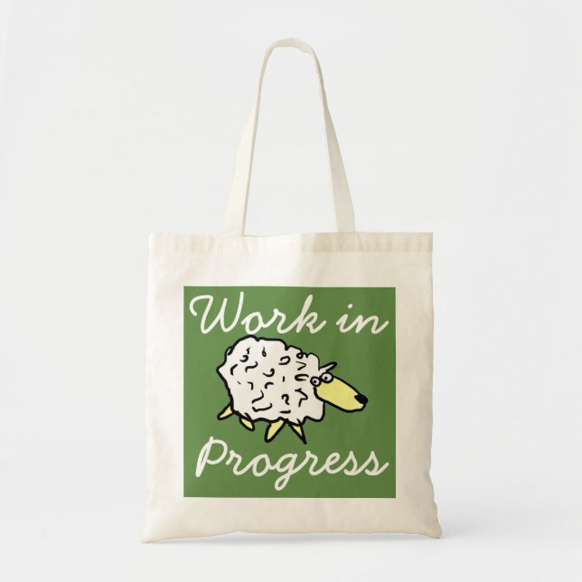 Bolsa de proyecto de dibujos animados de ovejas "T (Frente)