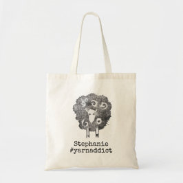 Bolsa de proyecto de punto y ganchillo para adicto