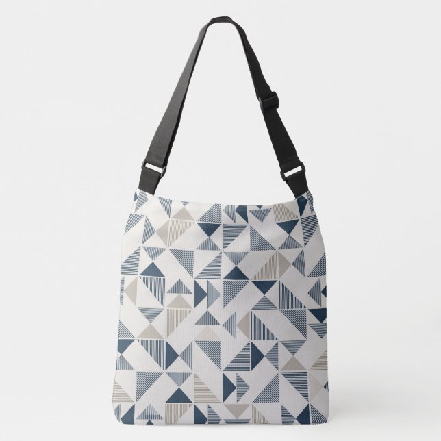 Bolsa de puntas azul triangular (Anverso)