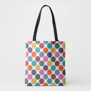 Bolsa de puntas del patrón de punto de polka