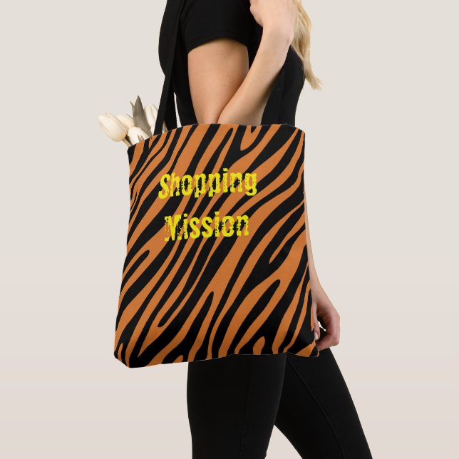 Bolsa de puntas marrón y negro (Detalle)