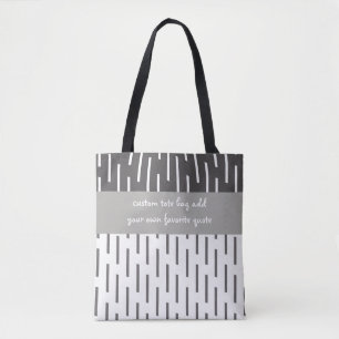 bolsa de puntas personalizado añade un diseño gris