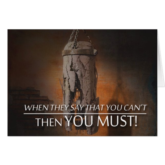 Bolsa de punzonado - Motivación de entrenamiento (Anverso (Horizontal))