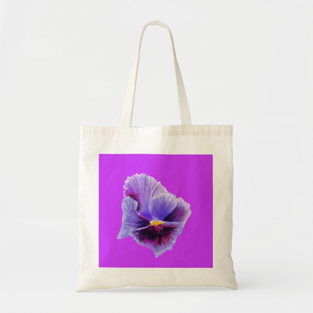 Bolsa de púrpura pansy (Frente)