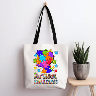 Bolsa de puzzle para niño con conciencia del autis