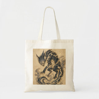 Bolsa de Raiju Gold Tail Arte Yokai Japonés