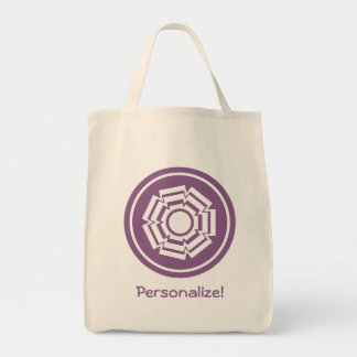 Bolsa de ranura floral, berenjena