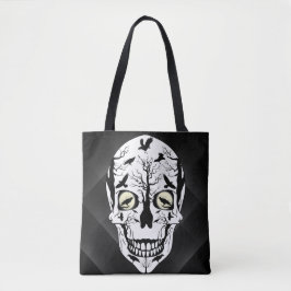 Bolsa de Ravens y Skull - Calavera de fantasía en 
