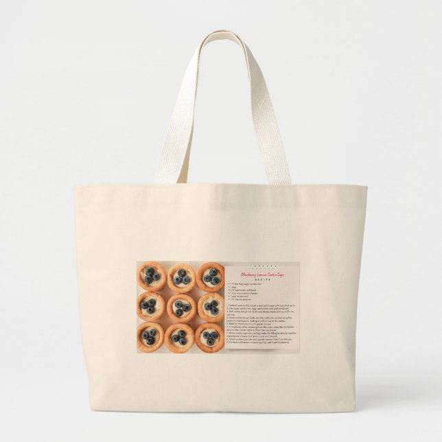 Bolsa de recetas de arándano bizcocho (Frente)