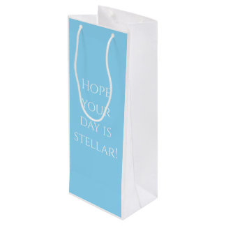 Bolsa de regalo - Astronauta azul claro