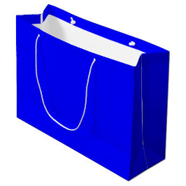 Bolsa de regalo azul grande