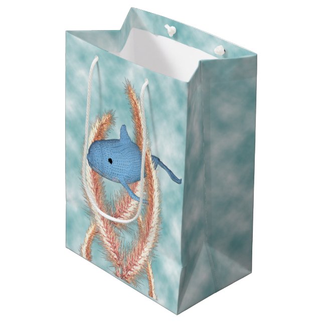 Bolsa de regalo - Bañera de ballena y pulpo (Angulo Anverso)