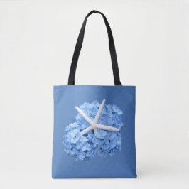 Bolsa de regalo Blue Hydrangea Starfish Beach Wedf