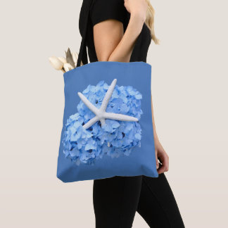 Bolsa de regalo Blue Hydrangea Starfish Beach Wedf