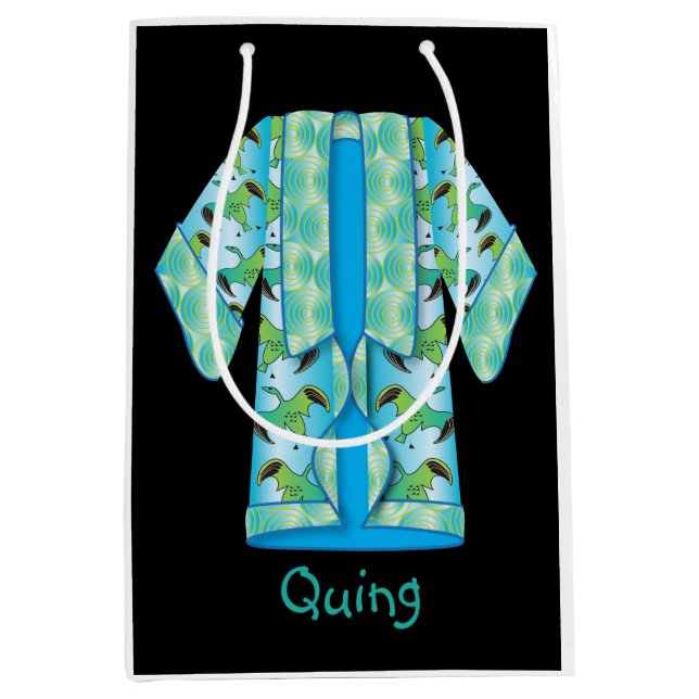 Bolsa de regalo Blue Kimono (Anverso)