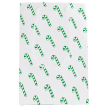 Bolsa de regalo - Cañones de golosinas verdes y bl