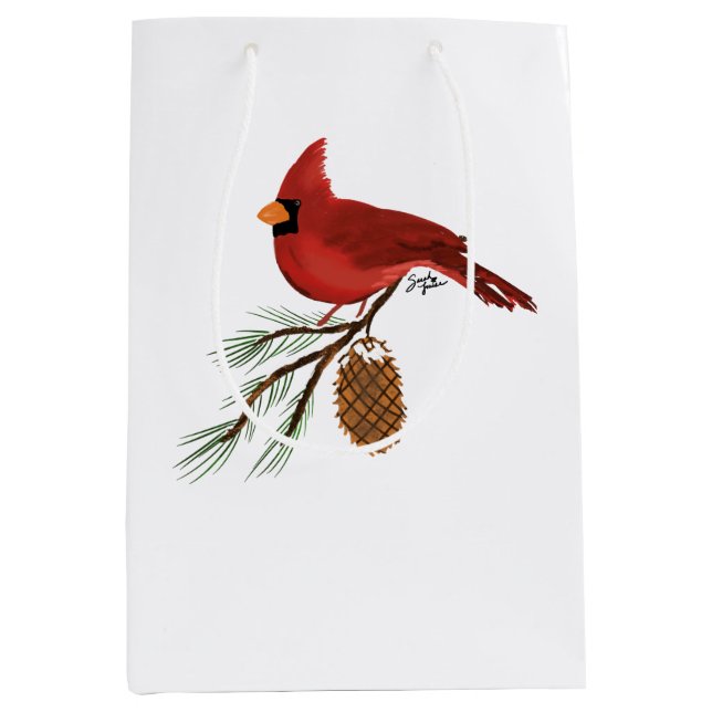 Bolsa de regalo cardinal (Anverso)