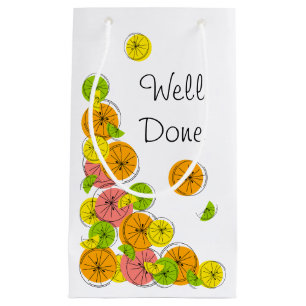 Bolsa de regalo Citrus Corner Well Done pequeña