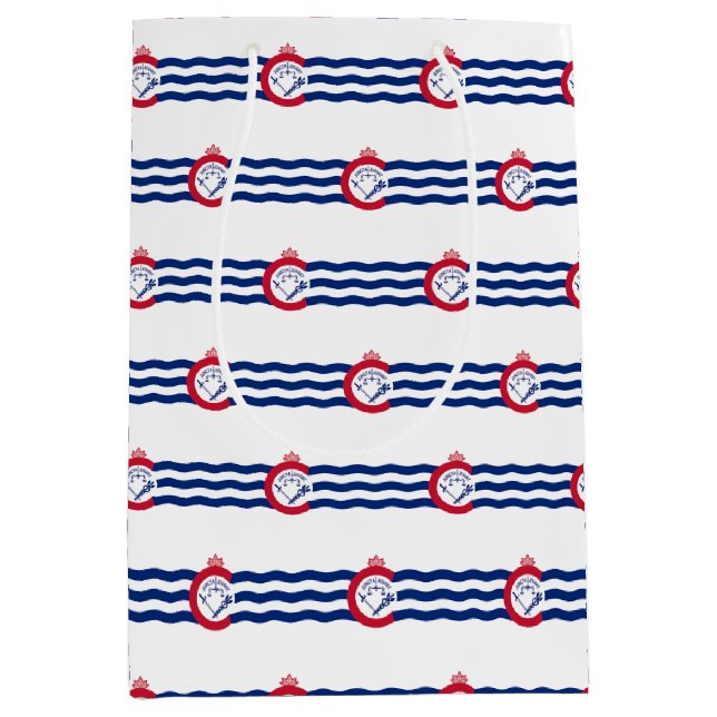 Bolsa de regalo con bandera de Cincinnati, Estados (Anverso)