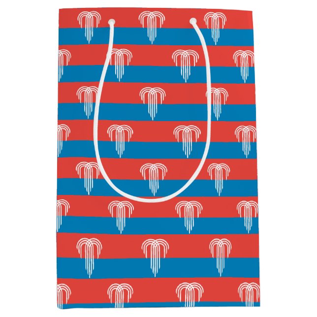 Bolsa de regalo con bandera de Kansas City, Estado (Anverso)