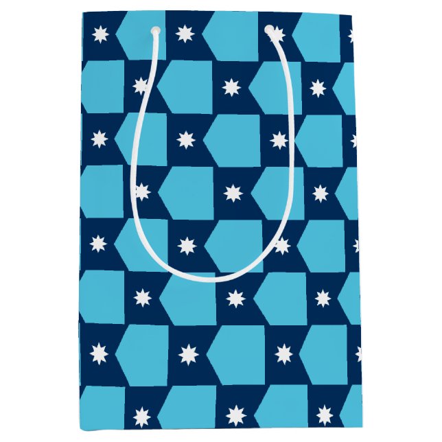 Bolsa de regalo con bandera de Minnesota, Estados  (Anverso)