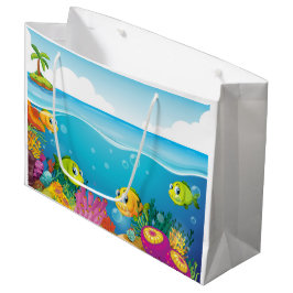 Bolsa de regalo con encanto acuático