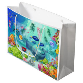 Bolsa de regalo con encanto acuático