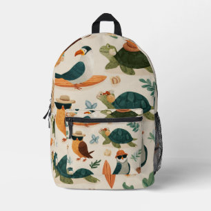 Bolsa de regalo con estampado de isla paradisíaca