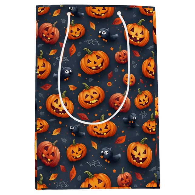 Bolsa de regalo con temática de Halloween (Anverso)