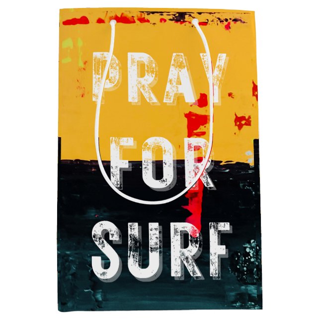 Bolsa de regalo con un ambiente de playa salado (Anverso)