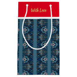 Bolsa de regalo de amor de banda azul del poeta Ad