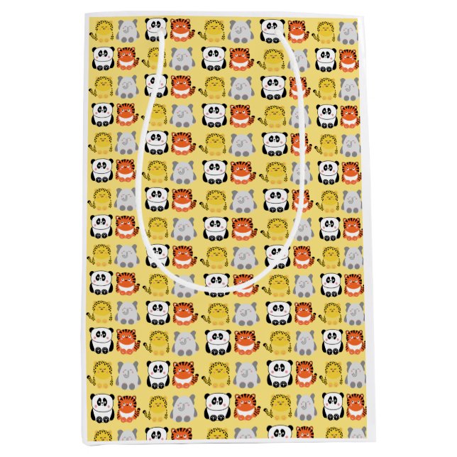 Bolsa de regalo de animales al estilo kawaii (Anverso)