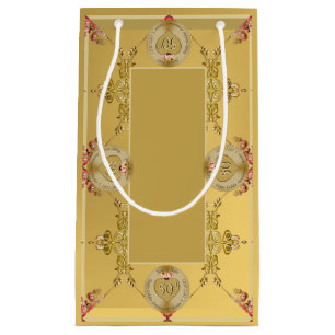 Bolsa de regalo de aniversario de 50 o 1 Boda