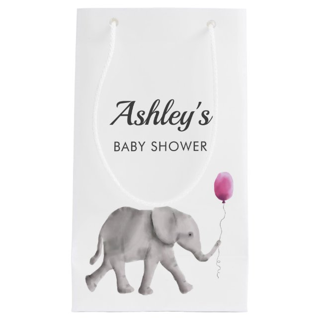 Bolsa de regalo de Baby Shower Favorita para el El (Anverso)