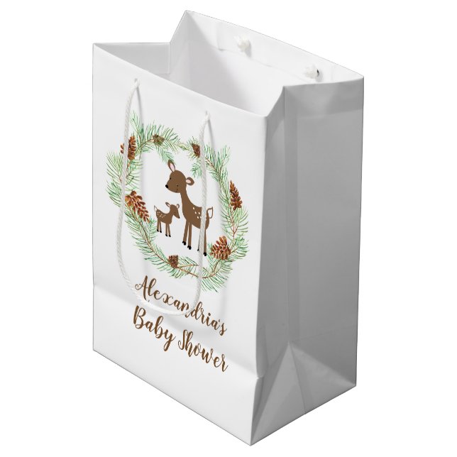 Bolsa de regalo de Baby Shower para animales de pe (Angulo Anverso)