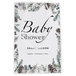 Bolsa de regalo de Baby Shower para invierno