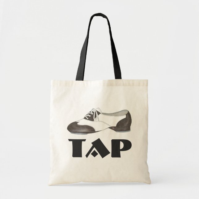 Bolsa de regalo de bailarina de zapatos de Oxford  (Frente)