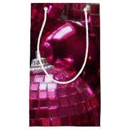 Bolsa de regalo de Baubles rosados pequeña
