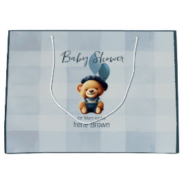 Bolsa de regalo de Bear Jean Baby Shower personali