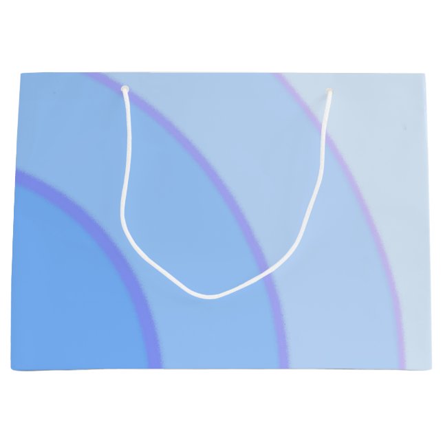 Bolsa de regalo de Blue Swirls (Anverso)