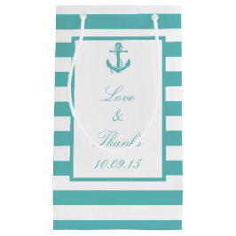 Bolsa de regalo de Boda de anclaje de banda turque