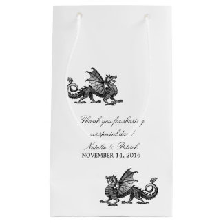 Bolsa de regalo de Boda Dragon Silver