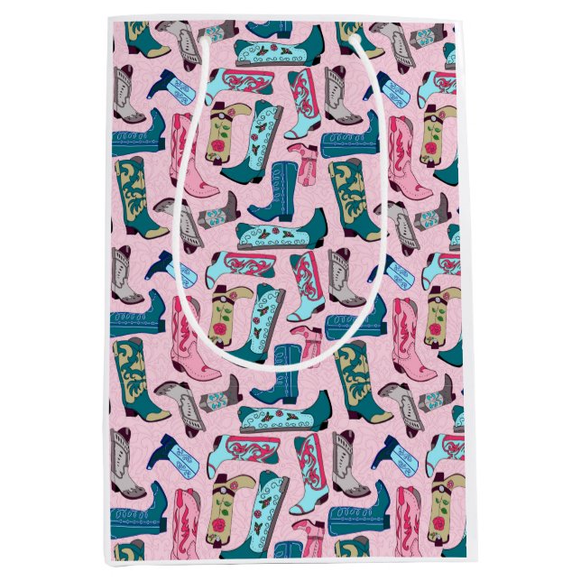 Bolsa de regalo de botas de vaquera (Anverso)