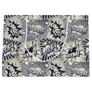 Bolsa de regalo de burbuja del discurso del libro 