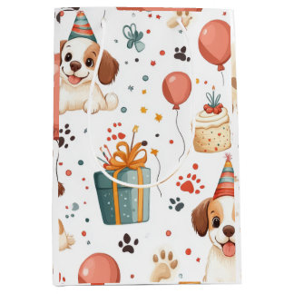 Bolsa de Regalo de Cachorro de Cumpleaños